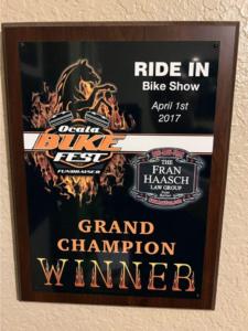 Ocala Bike Fest Grand Champion 2017