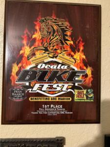 Ocala Bike Fest First Place Dresser / Touring 2016