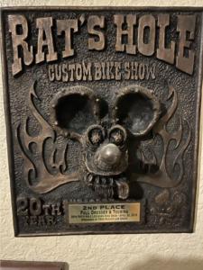 20th Rat's Hole Leesberg Bike Show 2016 2nd Place