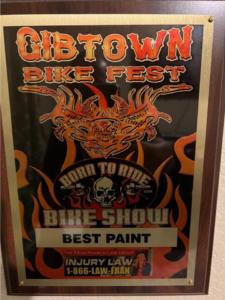 Gibtown Bike Fest Best Paint