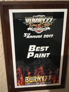 Burnyzz 3rd Annaul Best Paint